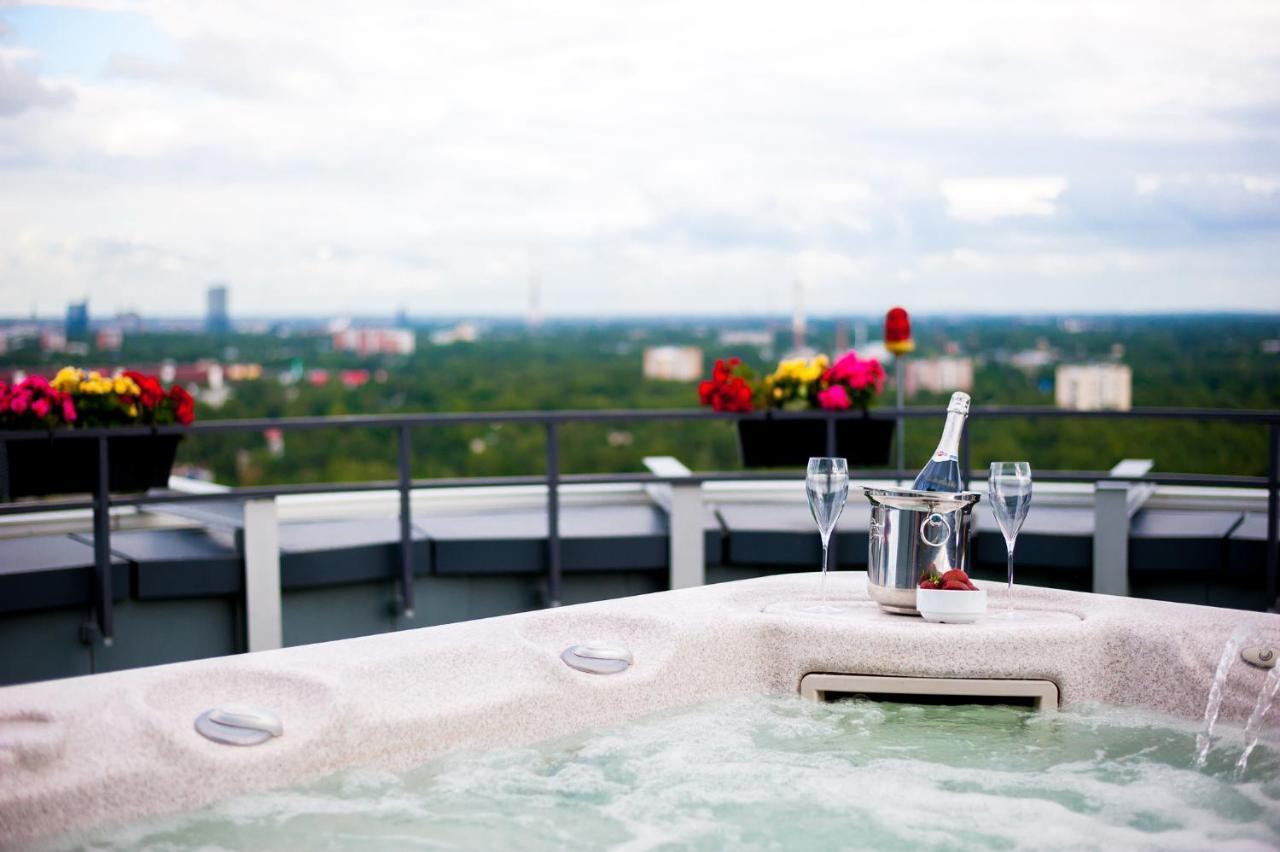 Skyhouse Riga Amazing Penthouse And Spa Exteriér fotografie