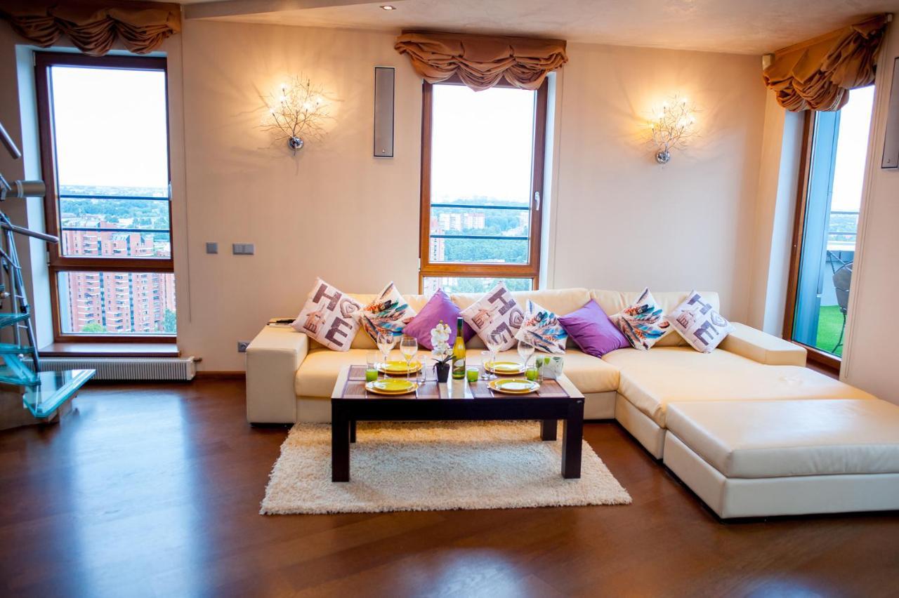 Skyhouse Riga Amazing Penthouse And Spa Exteriér fotografie