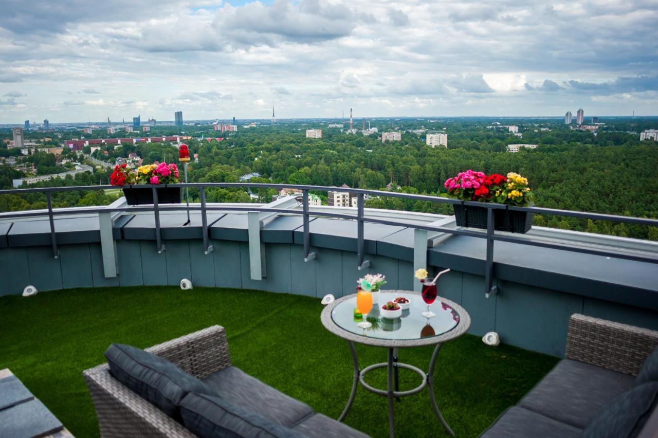 Skyhouse Riga Amazing Penthouse And Spa Exteriér fotografie