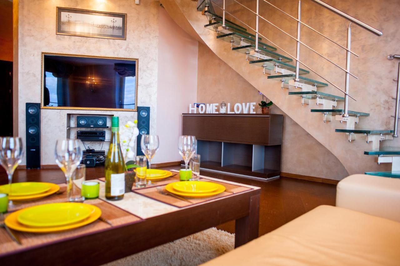 Skyhouse Riga Amazing Penthouse And Spa Exteriér fotografie